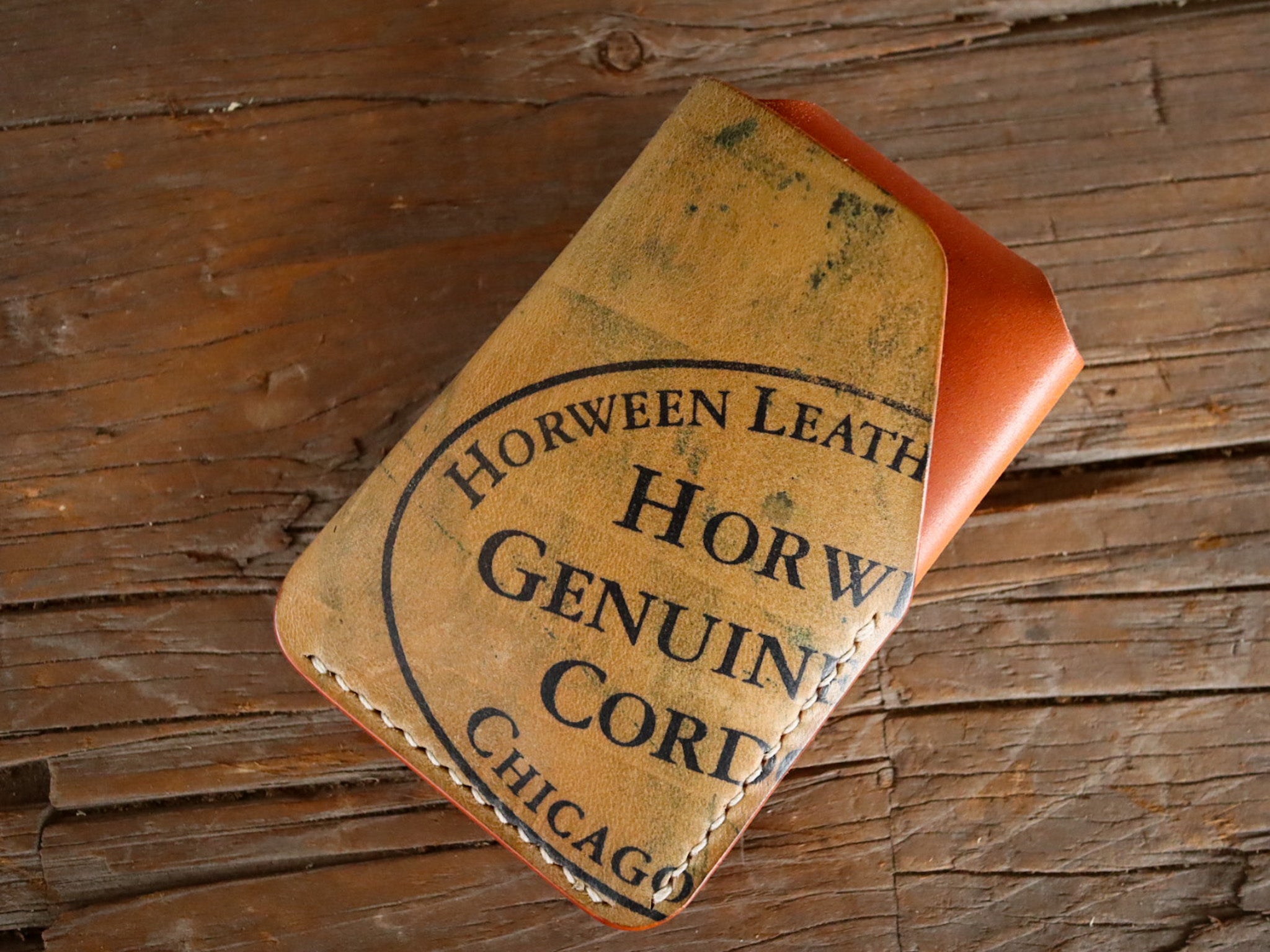 Vintage stamp & Ameretto warbler